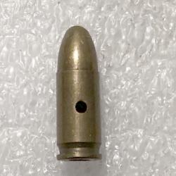 Cartouche 9mm Française SF (Gévelot) neutralisée, datée 1963 (M.90 LE)