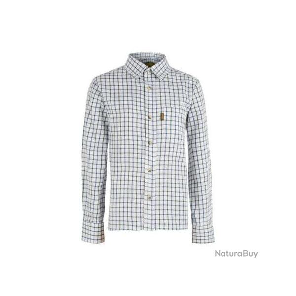 Chemise  carreaux  Tattersall pour enfant Bleu