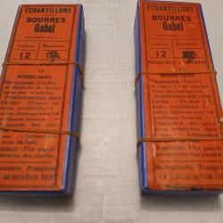 Boîtes d'échantillon bourres gabel