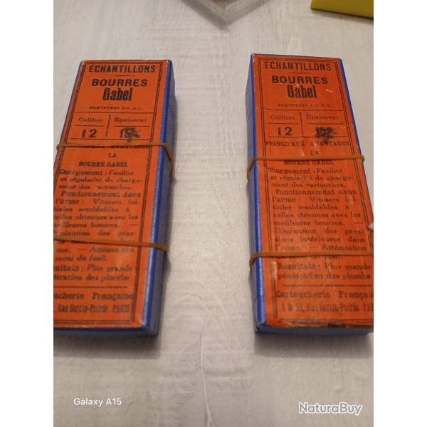 Botes d'chantillon bourres gabel