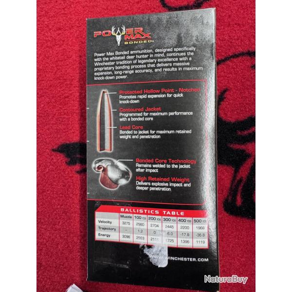 Winchester Power Max Bonded 270 WSM 130 gr PHP