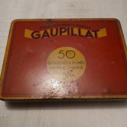 Boîte vides métallique cartouche 9mm