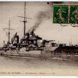 CPA - MARINE DE GUERRE - Le Cuirassé France N°1174