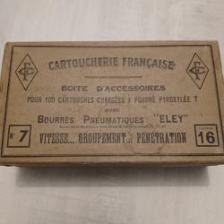 Boîtes d'accessoires 100 bourres pneumatiques "eley"
