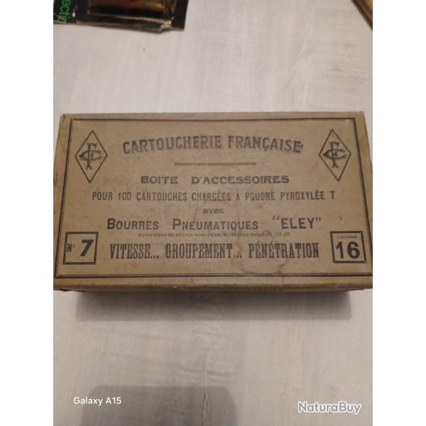 Botes d'accessoires 100 bourres pneumatiques "eley"