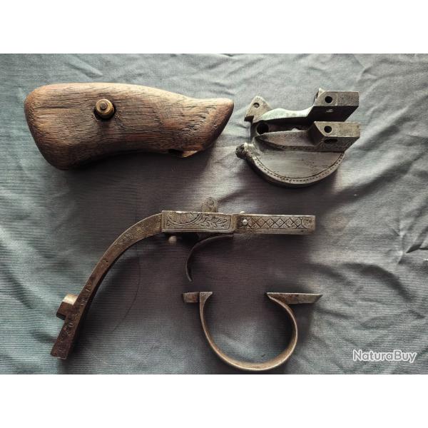 Pices dtaches pour revolver type Lefaucheux