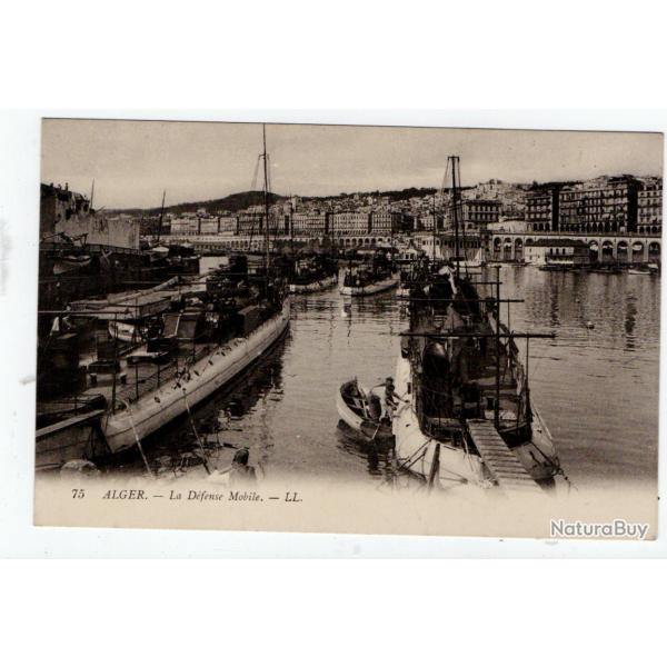 CPA - MARINE -ALGER - La Dfense Mobile N1177