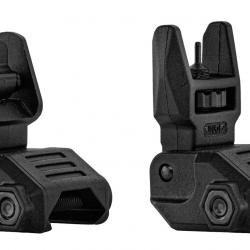 Organes de visée Flip-Up bas réglables DLG TACTICAL