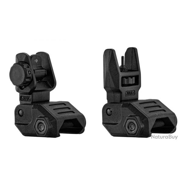 Organes de vise Flip-Up bas rglables DLG TACTICAL