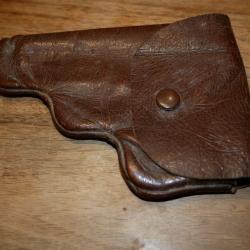 Etui cuir pour pistolet 6.35mm