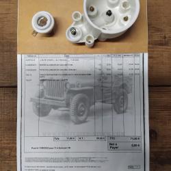 TETE DELCO ET ROTOR POUR ALLUMEUR BLINDE ETANCHE HOTCHKISS M201 24 VOLTS