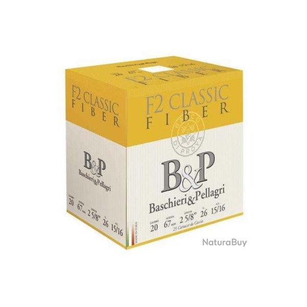 Cartouches F2 Classic Fiber 30gr cal 20 B&P-Plomb 7