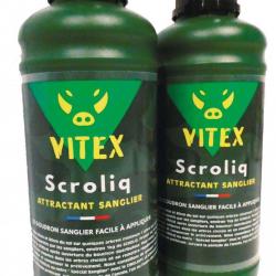Lot 6 attractants goudron pour sangliers Scroliq VITEX