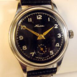 Montre-bracelet soviétique classique vintage Kama 2605 Vostok 17 rubis, usine Chistopol, russe 1957