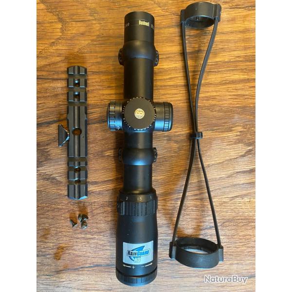 lunette Bushnell elite 6500 battue + montage rapide Dentler Nomad spcial Browning
