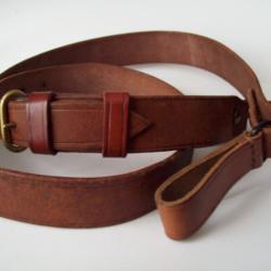 militaria ww1 ww2 baudrier cuir armée francaise
