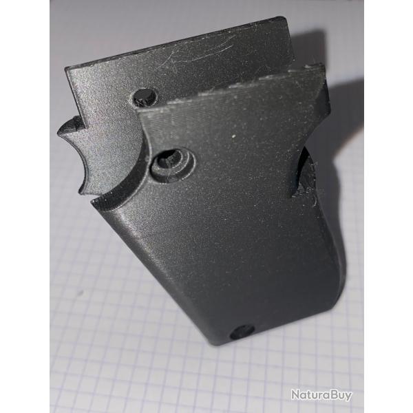 ! NOUVEAU ! Crosse NOIRE pour pistolet Unique 22lr modle D et E.