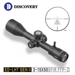 Discovery Lunette de Visée ED GEN II 3-15X50 Premier Plan Focal Vue HD Longue Portée Étanche