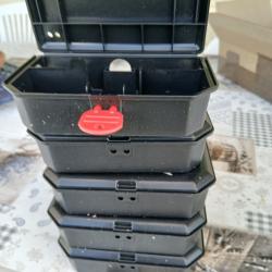 LOT DE 5 BOITES A APPAT SOURIS NEUVES