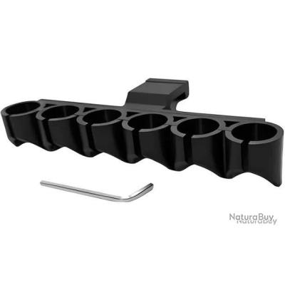 Cartouchière 6 Places Calibre 16 Sur Rail Picatinny 20mm - I3dmaker - NEUVE