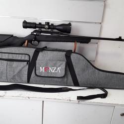 Carabine Impala plus MONZA cal.308win synthetique can.51cm + bretelle + lunette 3-12x56 + colliers