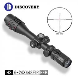 Lunette DISCOVERY HS 6-24x44SFIR-FFP Réticule Lumineux Antichoc Etanche Chasse Tir Longue Portée
