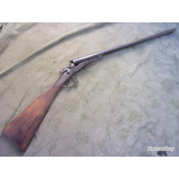 fusil de chasse calibre 16  chiens extrieur canons 71,5 cm
