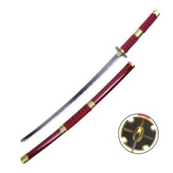 KATANA COSPLAY LAME BAMBOU ONE PIECE ZS513-WOOD