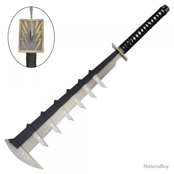 EPEE COSPLAY ACIER INSPIREE UNIVERS BLEACH ZS130