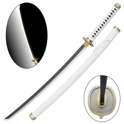 KATANA DECO LAME BAMBOU ET LED MOTIF ONE PIECE