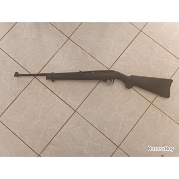 carabine CO 2 ruger 4,5 10/22 plombs diabolos semi automatique 7,5 joules
