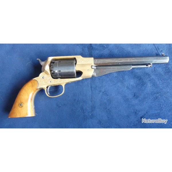 Revolver PN Remington 1858 grav fabrication Italienne Pierino Ruschetta cal 44