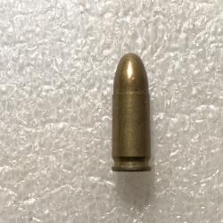 Cartouche 9mm Gévelot neutralisée datée du 4ème trimestre de 1962 (M. 90LE)