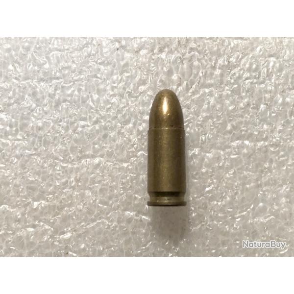 Cartouche 9mm Gvelot neutralise date du 4me trimestre de 1962 (M. 90LE.b.j)