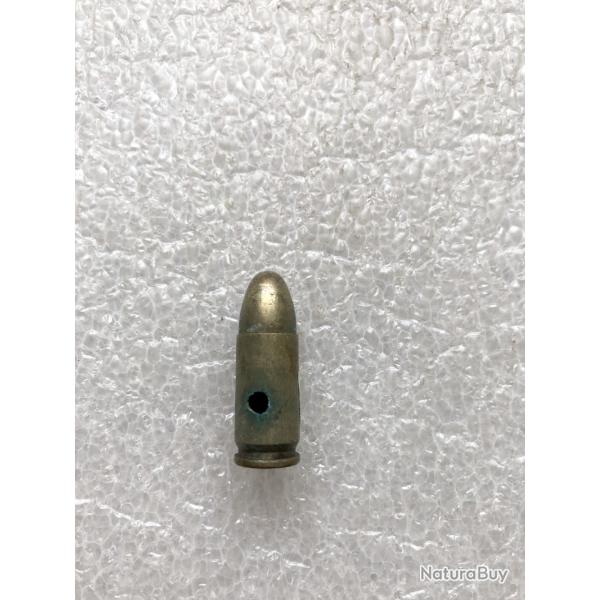 Cartouche 9mm Gvelot neutralise, date du 1er trimestre de 1954 (M. 90LE)