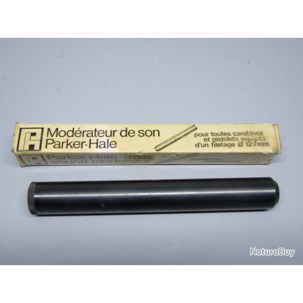 Silencieux Parker Hale calibre 22 long rifle avec sa boite box 225