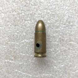 Cartouche 9mm française neutralisée, datée 1er trimestre de 1955, joint amorce vert (M. 90LE)