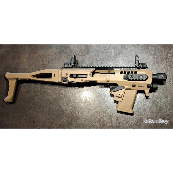 Micro roni conversion glock 17 et 19 coloris tan