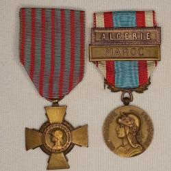 Médailles Guerre d'Algérie Maroc