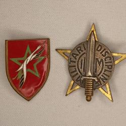 Insignes 2ème Division d'Infanterie au MAROC AFN