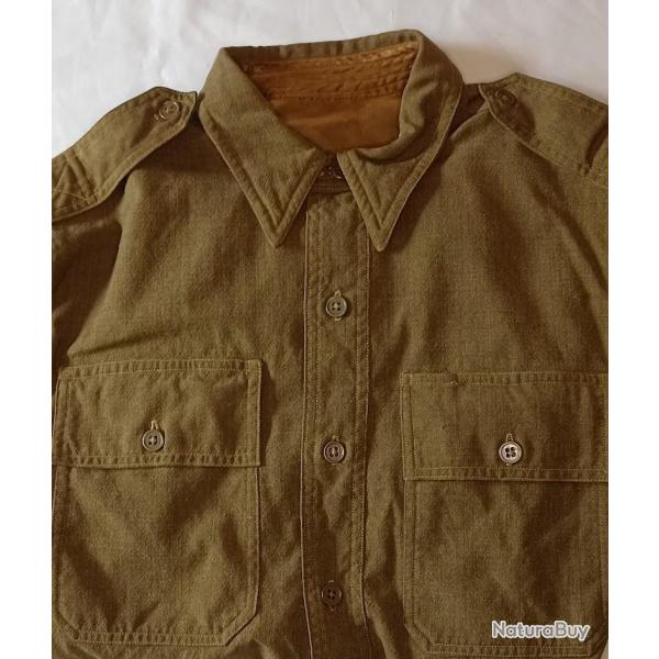 Chemise moutarde Officier US ARMY 39/45 WW2