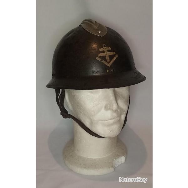 Casque Adrian 26 Rsistance FFi 39/45 Libration Maquis 2GM