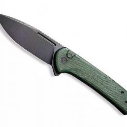 COUTEAU CIVIVI CONSPIRATOR MICARTA VERT BLACKWASH
