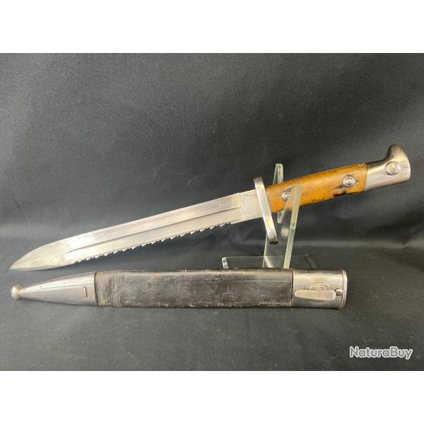 Baonnette ALLEMAGNE modle 71/84  dents de scie regimente RARE !!