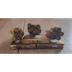 3 Clips avec 18 munitions carcano