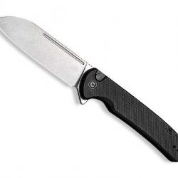 COUTEAU CIVIVI CHEVALIER G10 NOIR