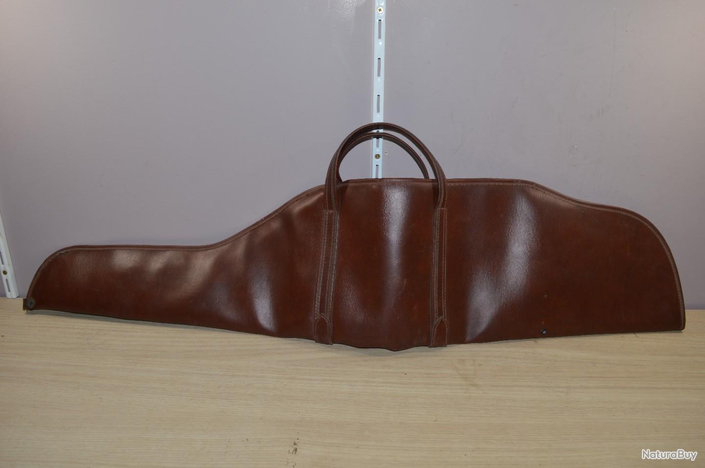 Housse De Fusil Souple GUGULUZA 130cm - Imperméable, Sans Doublure, Marron - Neuve