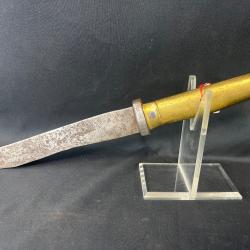 Baïonnette ALLEMAGNE 71 transformée en couteau de combat