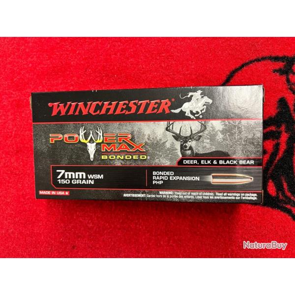 Winchester Power Max 7 mm WSM 150 grs