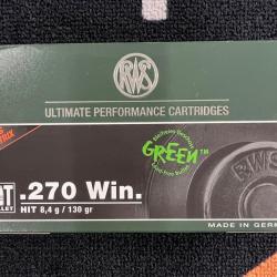 RWS HIT Green 270 win 130 grs